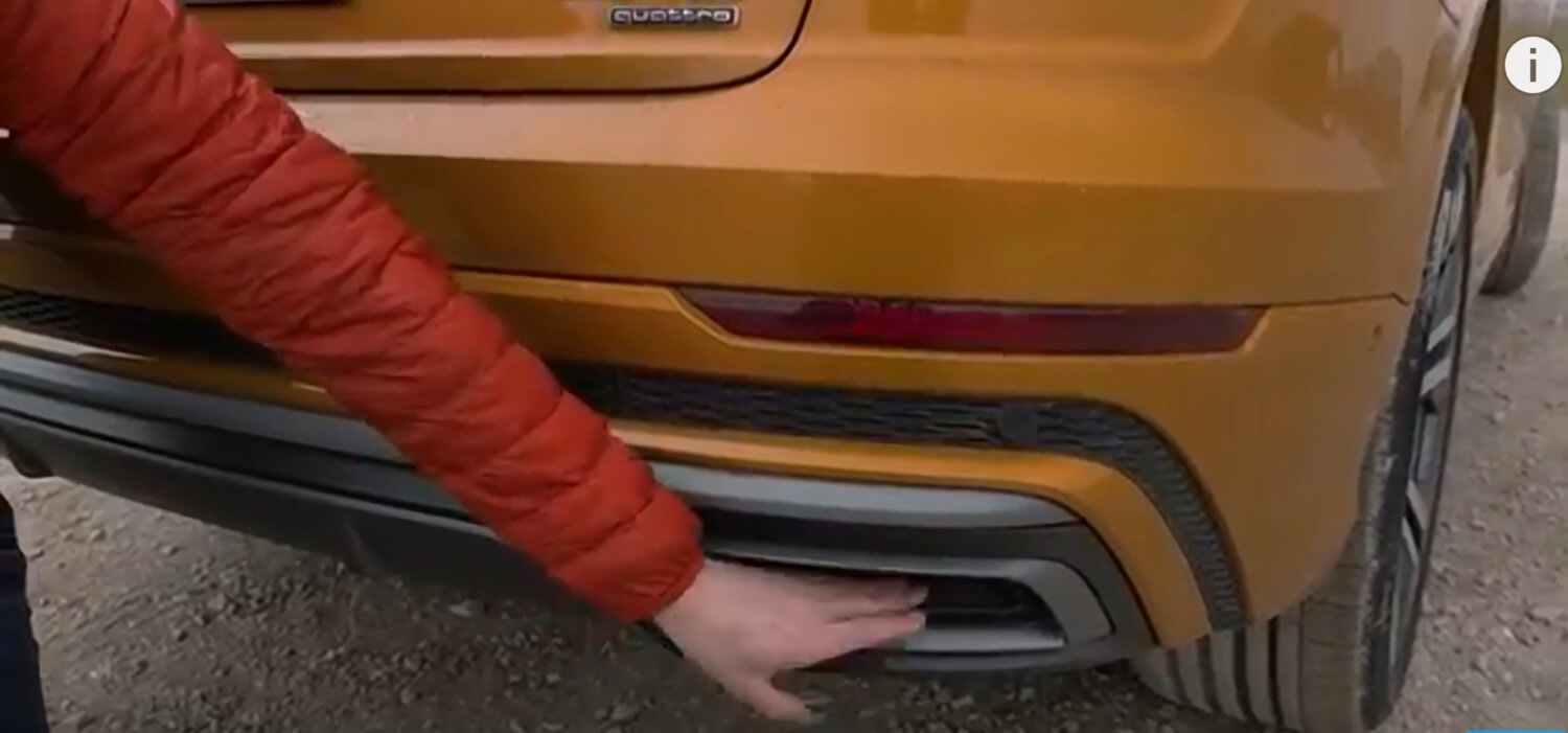 Fake exhaust pipes in cars… or how brands undermine their stories…