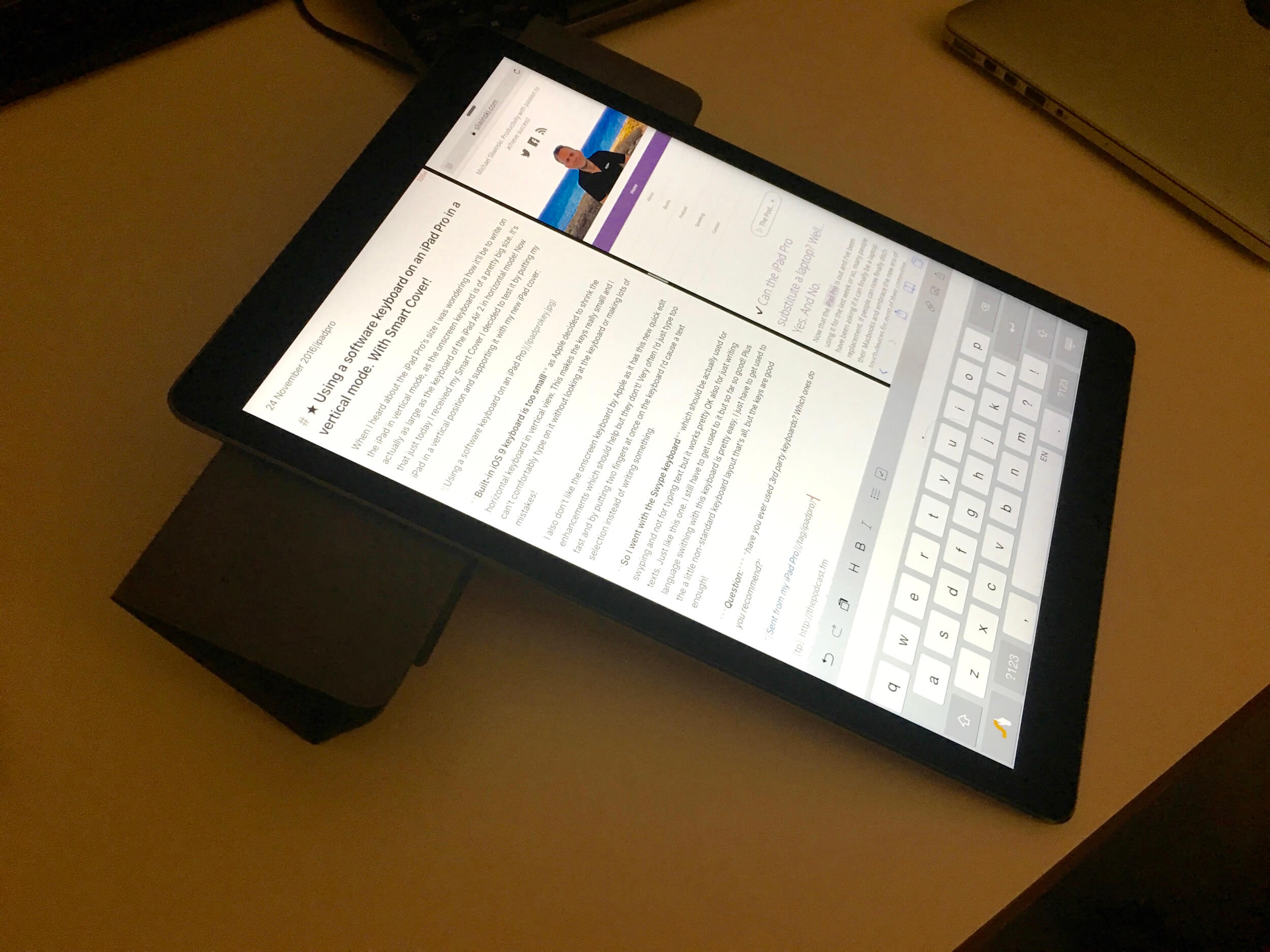 Dwie appki na iPadzie… Jak iOS9 wpłynie na pracę “iPadOnly”?