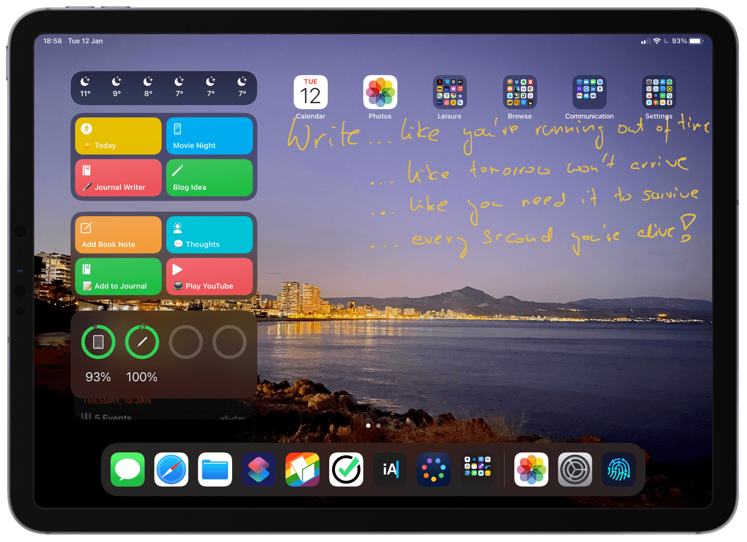 Updated and simplified list of iPad apps that help me work #iPadOnly and get lots done on my iPad Pro 11”