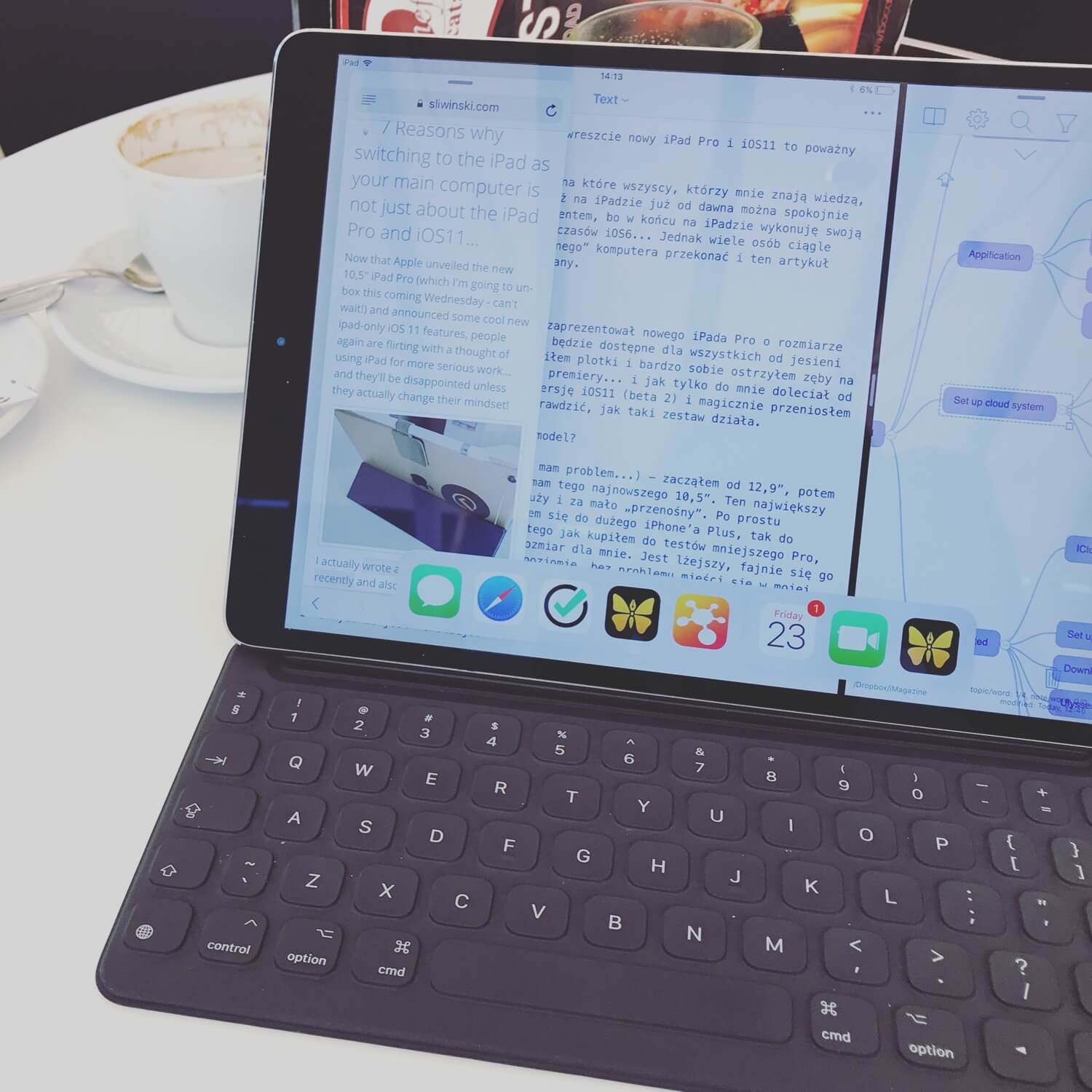 Being #iPadOnly on 10.5” – is the new iPad Pro with iOS11 finally a serious setup for work?